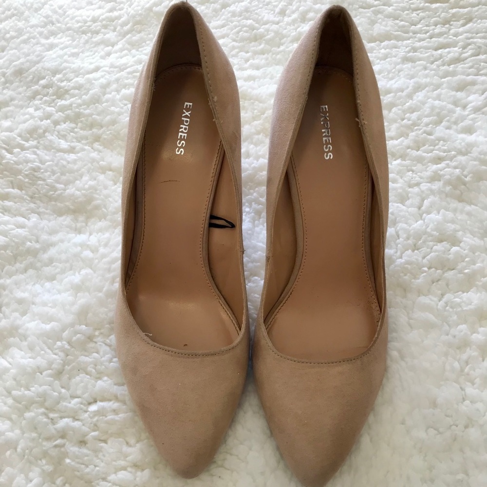 Express nude heels